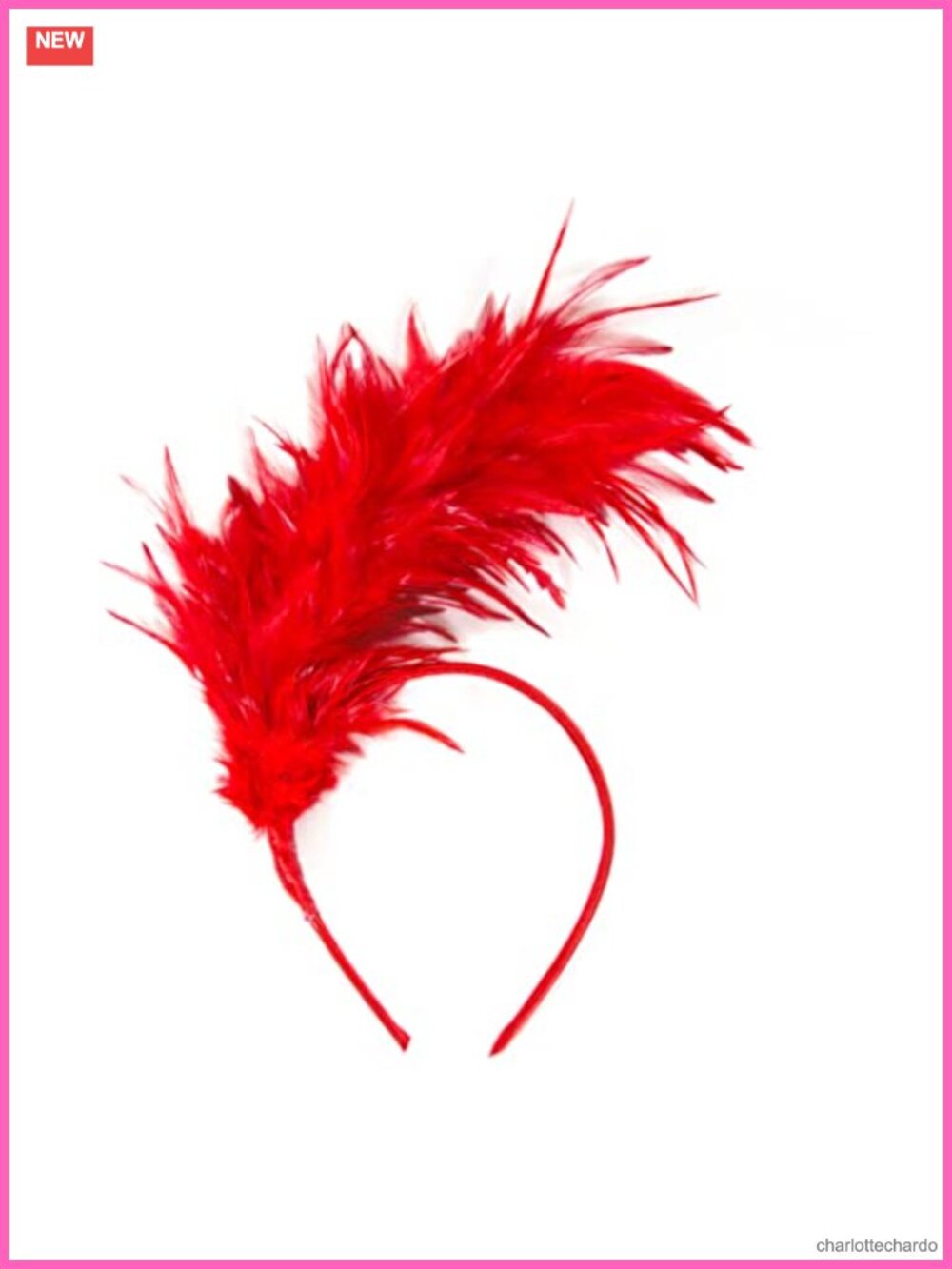 Fascinator Feather Headband Tea Party Cocktail Wedding Headpiece